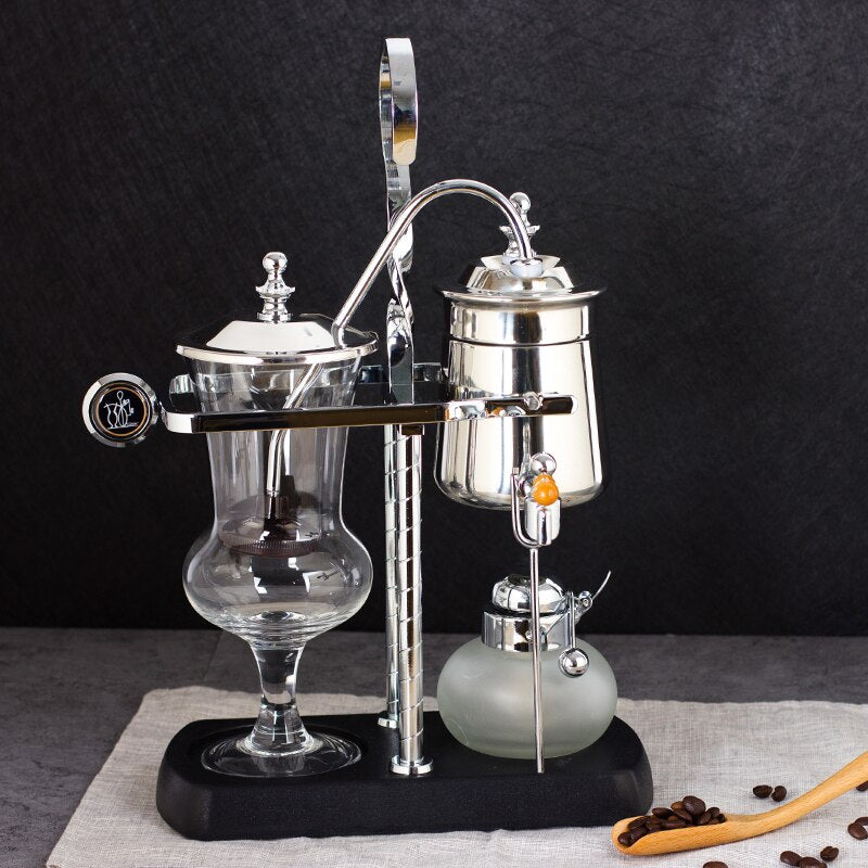 3-Cup Siphon Syphon Coffee Maker Manual Coffee Maker Tabletop