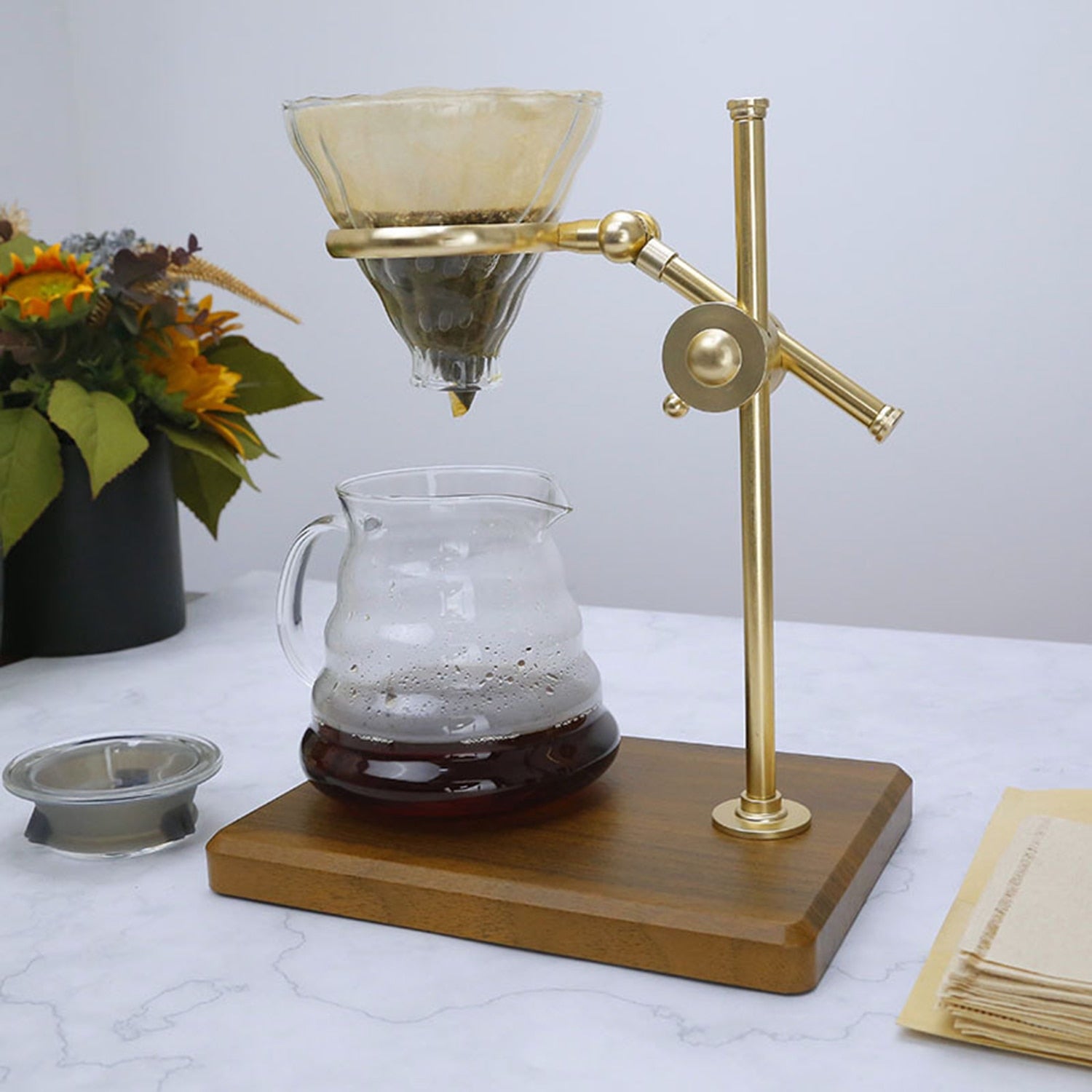 Japanese Style Siphon Coffee Maker Tea Siphon Pot Vacuum Coffeemaker G –  Panama Coffee Gold Reserve Inc